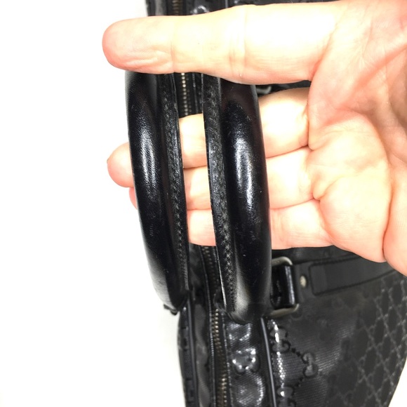 Authentic Gucci unisex black laptop bag - Picture 8 of 16
